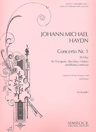 Concerto D-Dur fr Trompete und Orchester fr Trompete und Klavier