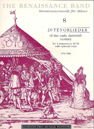German Songs of the early 16th Century  for 4 voices (ATTB) or instruments
