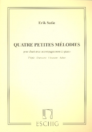 4 petites mlodies pour voix et piano (fr)
