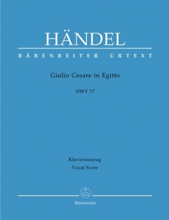 Giolio Cesare HWV17 Klavierauszug (dt/it)