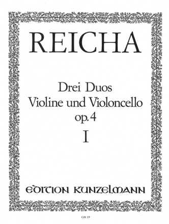 Duo g-Moll op.4,1 fr Violine und Violoncello