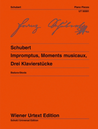 Impromptus, Moments Musicaux - 3 Klavierstcke