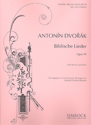 Biblische Lieder op.99 fr hohe Singstimme und Klavier