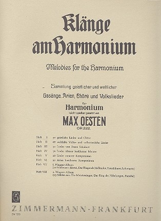 Klnge am Harmonium op.222 Band 1: