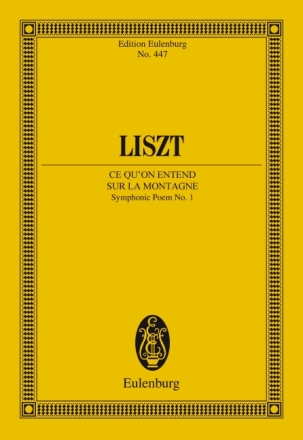 Sinfonische Dichtung Nr.1 fr Orchester Studienpartitur