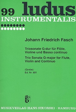 Triosonate G-Dur  fr Flte, Violine und Bc