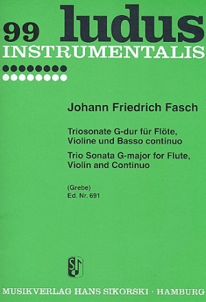 Triosonate G-Dur fr Flte, Violine und Bc