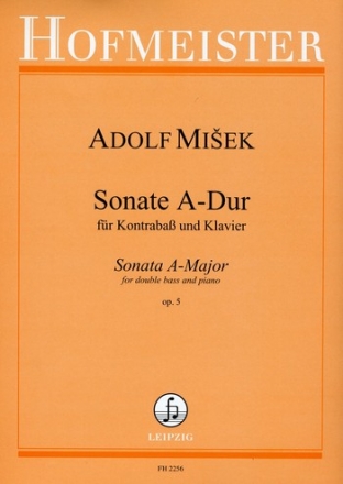 Sonate A-dur op.5  fr Kontrabass und Klavier