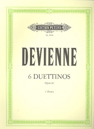 6 Duettinos op.82 fr 2 Flten Stimmen