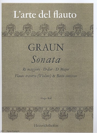Sonate D-Dur  fr Flte (Violine) und Bc