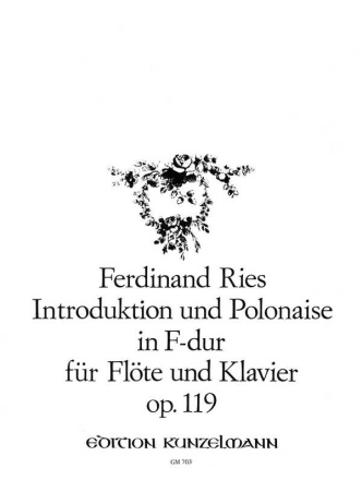 Introduktion und Polonaise F-Dur op.119 fr Flte und Klavier