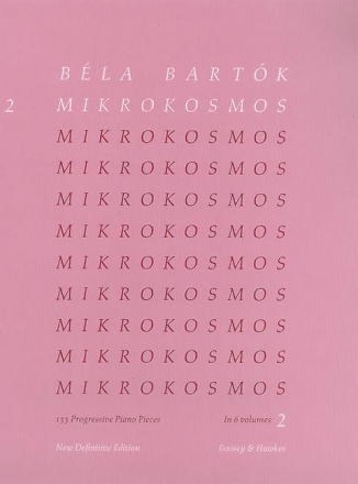 Mikrokosmos, Band 2 - Nr. 37-66 (en/fr/dt/un)