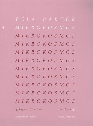 Mikrokosmos Band, 4 - Nr. 97-121 (en/fr/dt/un)