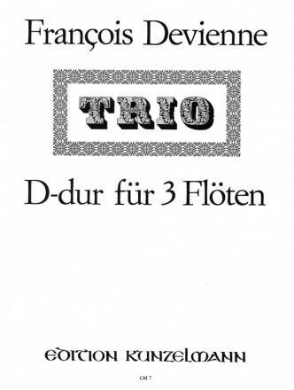 Trio D-Dur fr 3 Flten Stimmen