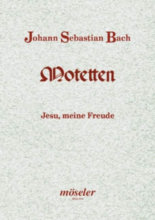 Jesu meine Freude BWV227 fr gem Chor a cappella Partitur