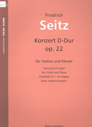 Konzert D-Dur Nr.2 op.22 für Violine und Klavier