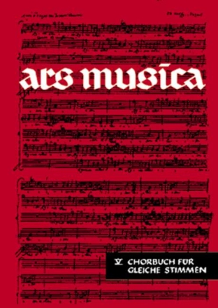 Chorbuch fr gleiche Stimmen Ars Musica Band 5 Wolters, Gottfried, ed