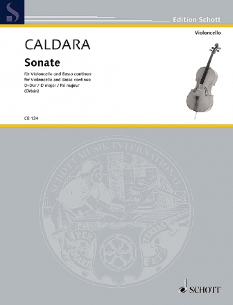 Sonate D-Dur fr Violoncello und Basso continuo