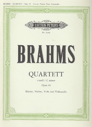 Quartett c-Moll fr Klavier und Streichtrio
