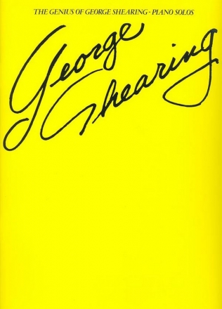The Genius of George Shearing Songbook 