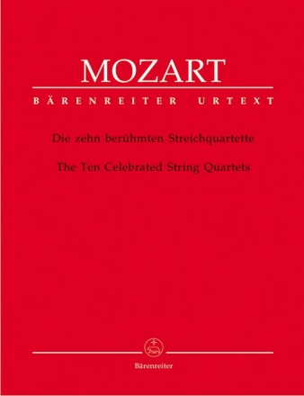 Die 10 berhmten Streichquartette  Stimmen