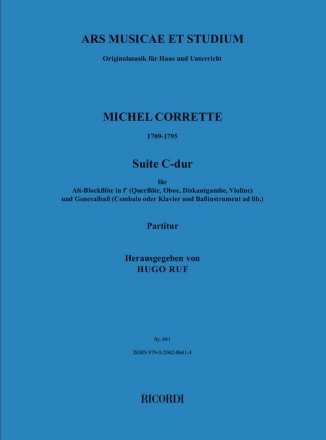 Suite C-Dur op.5,1 fr Altblockflte und Bc