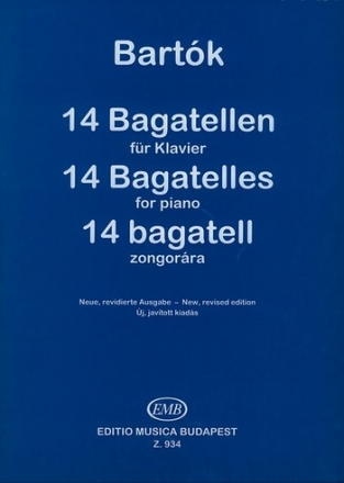14 Bagatellen op.6 fr Klavier