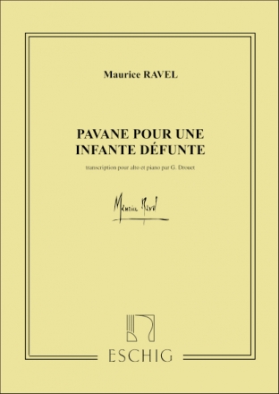 Pavane pour une infante defunte pour alto et piano