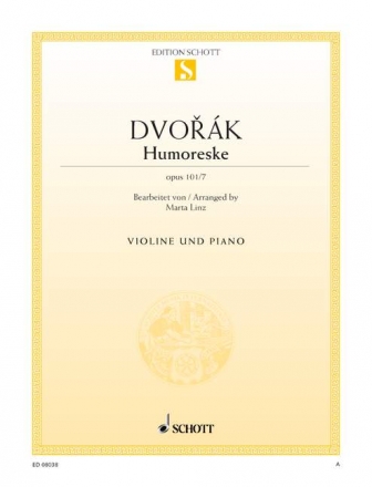 Humoreske op.101,7 fr Violine und Klavier