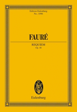 Requiem op.48 fr Soli, Chor und Orchester Studienpartitur