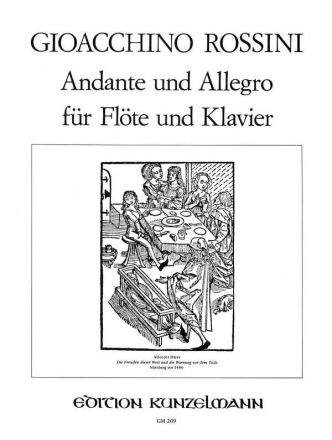 Andante und Allegro fr Flte und Klavier