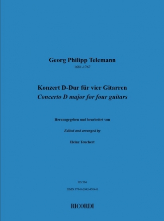 Konzert D-Dur fr 4 Gitarren Partitur und Stimmen (Kopie)