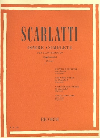Opere complete vol.11 per clavicembalo