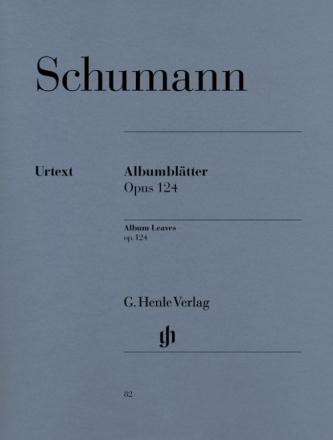 Albumbltter op.124 fr Klavier