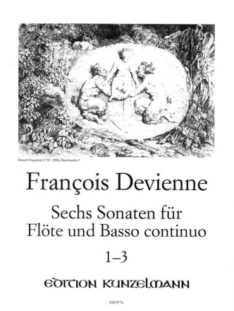 6 Sonaten Band 1 (Nr.1-3) für Flöte und Klavier