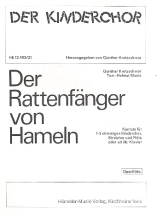 Der Rattenfnger von Hameln Flte