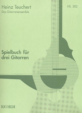 Spielbuch fr 3 Gitarren Spielpartitur