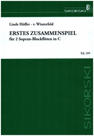 Erstes Zusammenspiel fr 2 Sopranblockflten