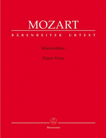 Klaviertrios fr Violine, Violoncello und Klavier Partitur und Stimmen