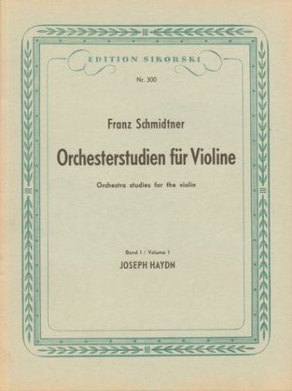 ORCHESTERSTUDIEN BAND 1 HAYDN