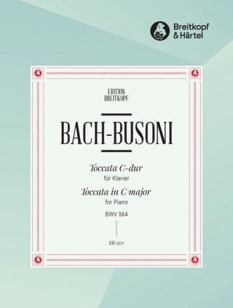 Toccata, Adagio und Fuge C-Dur BWV564 fr Orgel   Ausgabe fr Klavier