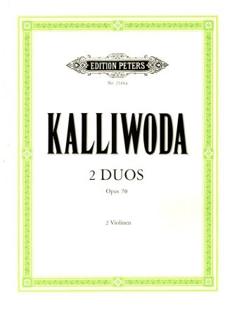 2 Duos op.70 fr 2 Violinen Stimmen