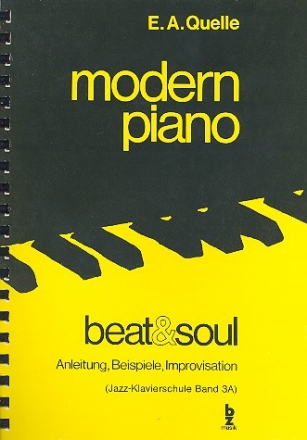 Modern Piano Band 3A: Beat and Soul Anleitung, Beispiele, Improvisation