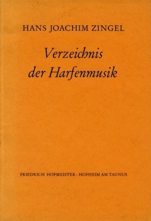Verzeichnis der Harfenmusik