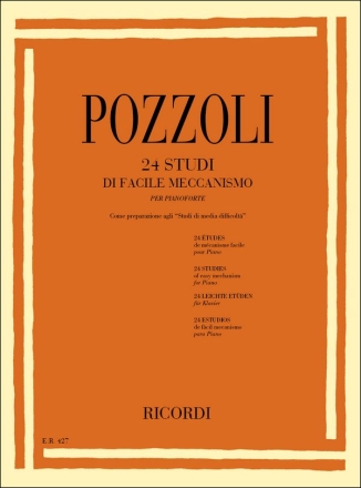 24 studi di facile meccanismo per pianoforte