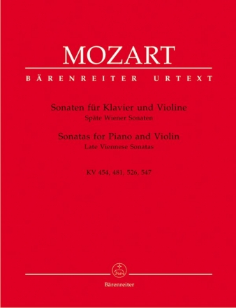 Sonaten Band 3 (spte Wiener Sonaten) fr Violine und Klavier