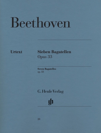 7 Bagatellen op.33 fr Klavier