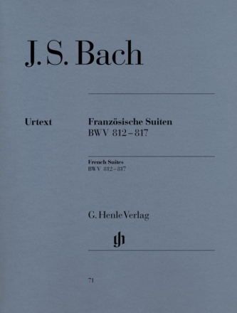 Franzsische Suiten BWV812-817 fr Klavier