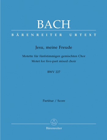 Jesu meine Freude BWV227 fr gem Chor (SSATB) Partitur