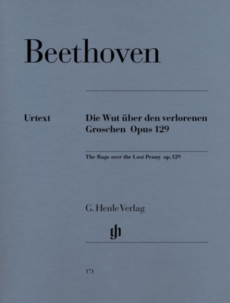 Die Wut ber den verlorenen Groschen G-Dur op.129 fr Klavier